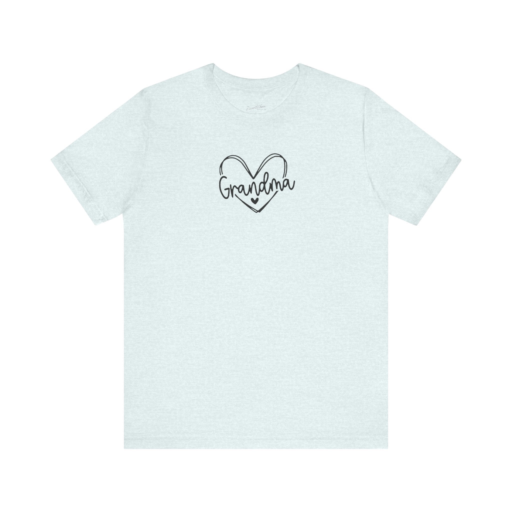 Grandma Trendy Heart Unisex Jersey Tee, Mother&