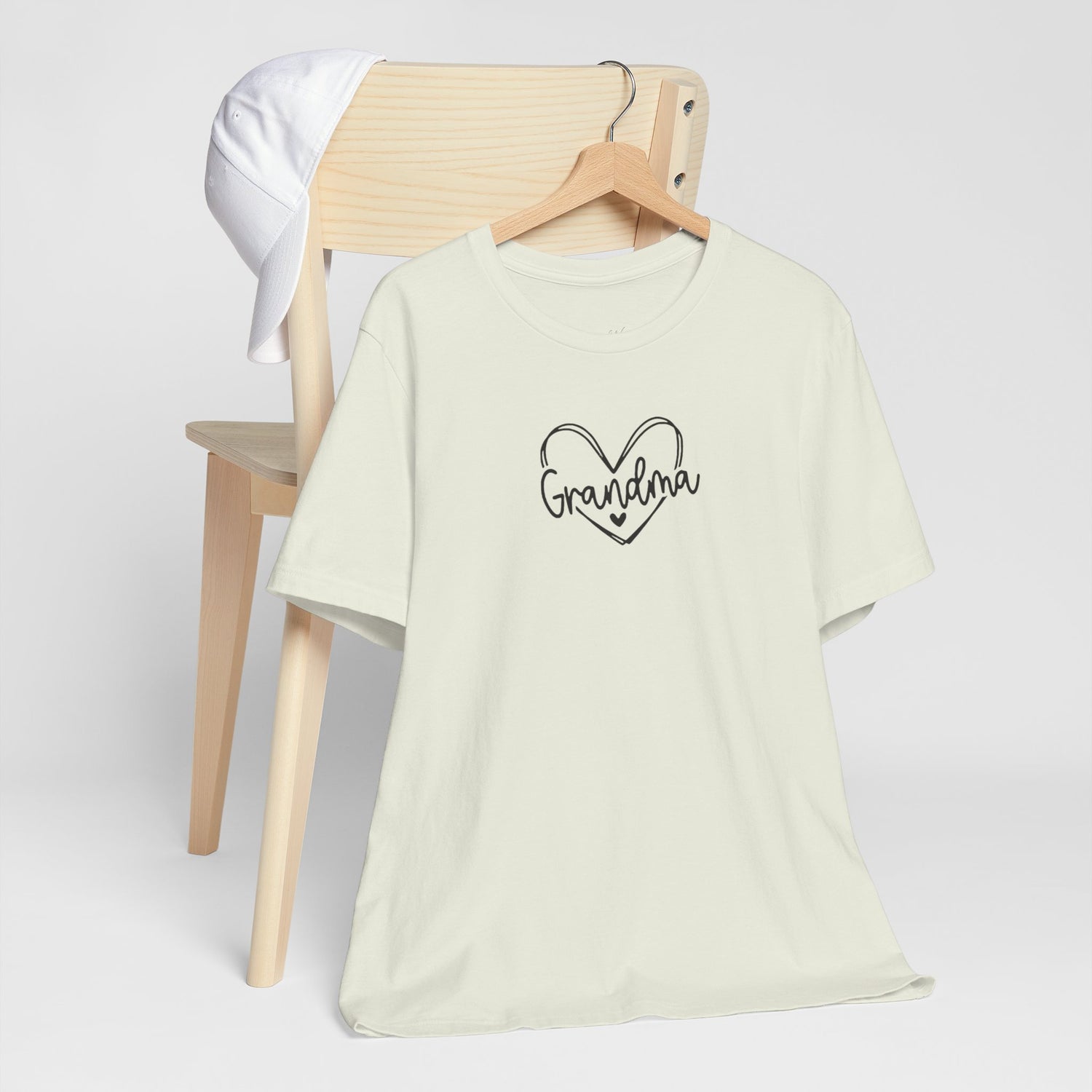Grandma Trendy Heart Unisex Jersey Tee, Mother&