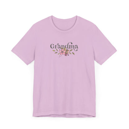 Floral Retro Grandma Tee – Perfect Gift for Mother&