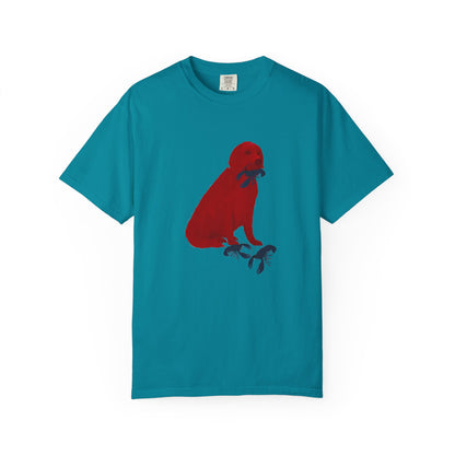 Patriotic Graphic T-Shirt Featuring Golden Retriever Design, Red White and Blue, 4th of July, Flag,  Unisex Tee for Casual Wear, Animal Lover Gift, Independence Day Celebration, [...]