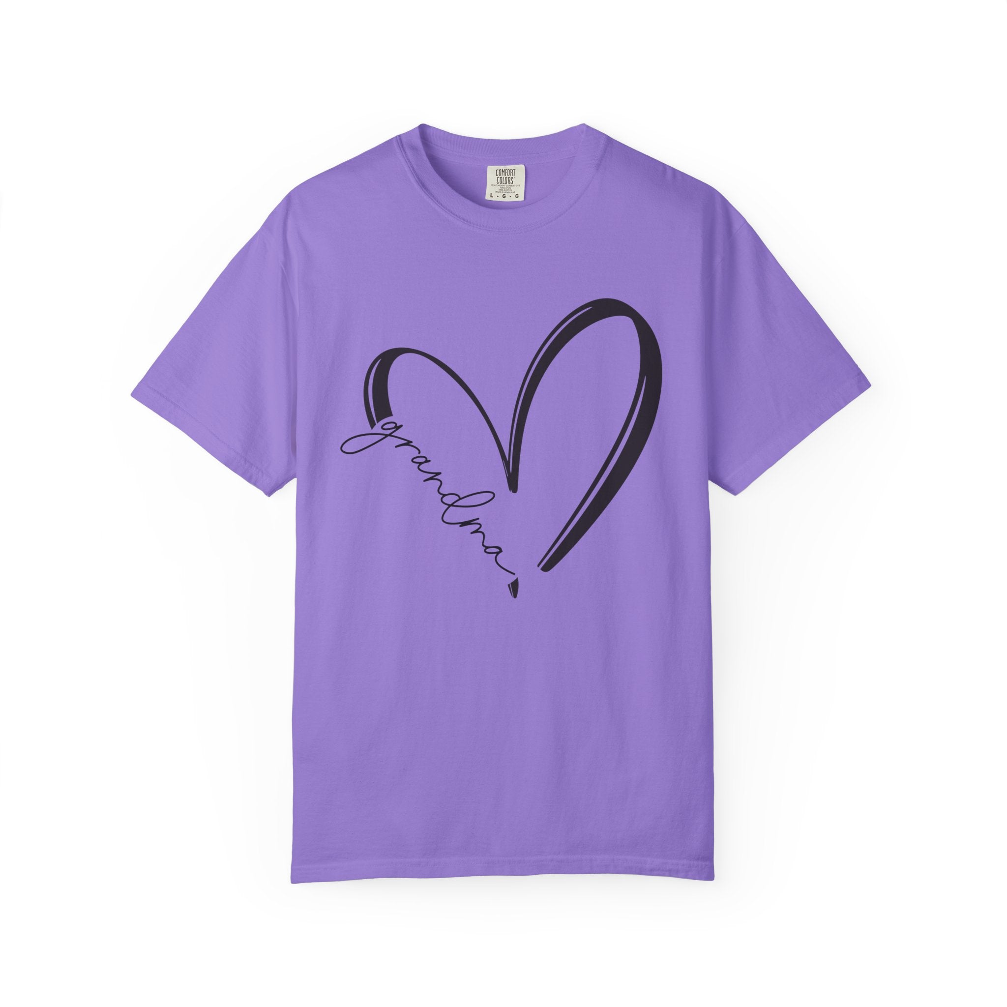 Love Grandma T-Shirt, Unisex Gift for Grandmothers, Casual Tee, Birthday, Mother&