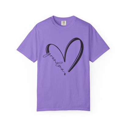 Love Grandma T-Shirt, Unisex Gift for Grandmothers, Casual Tee, Birthday, Mother&