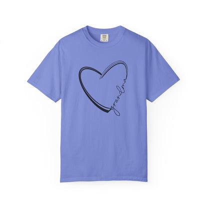 Hand Drawn Grandma Love Heart Unisex T-Shirt | Gift for Grandma | Casual Wear | Mother&