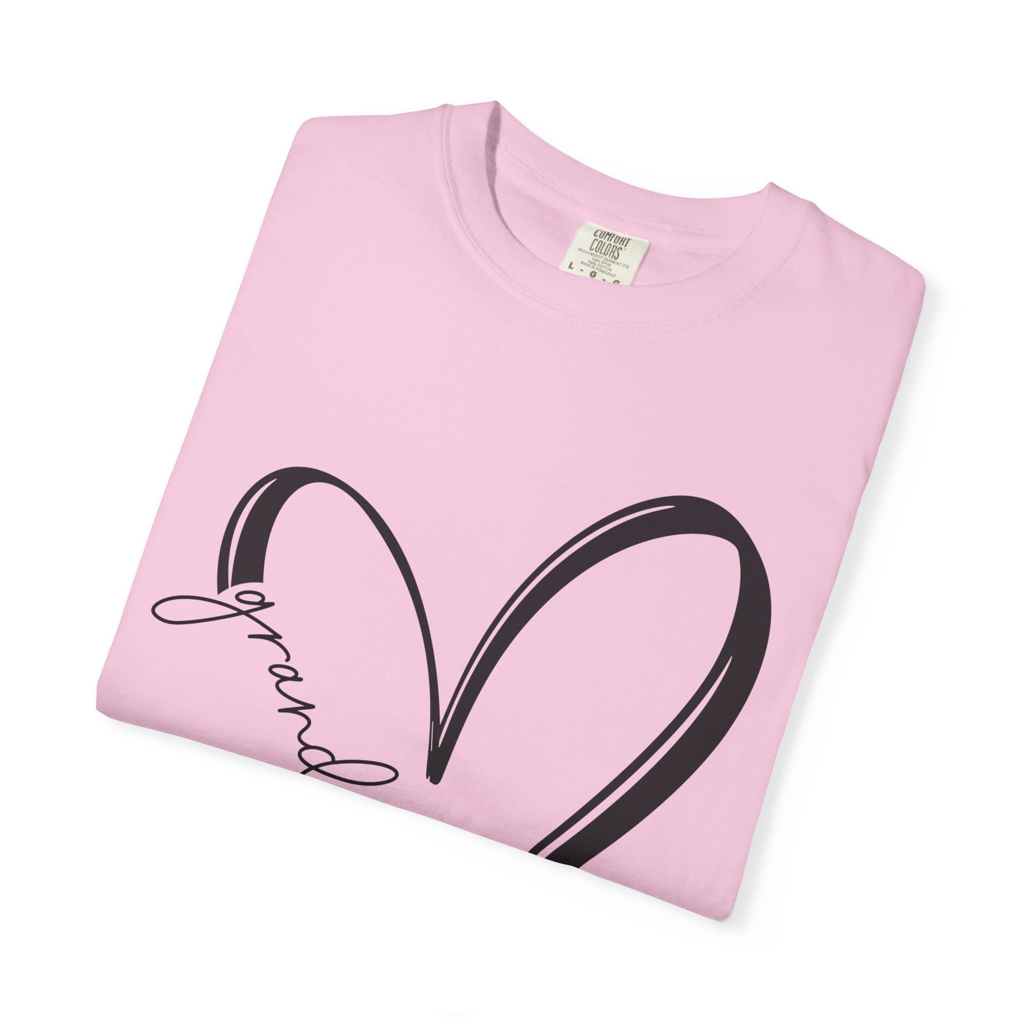 Love Grandma T-Shirt, Unisex Gift for Grandmothers, Casual Tee, Birthday, Mother&