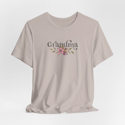 Floral Retro Grandma Tee – Perfect Gift for Mother&
