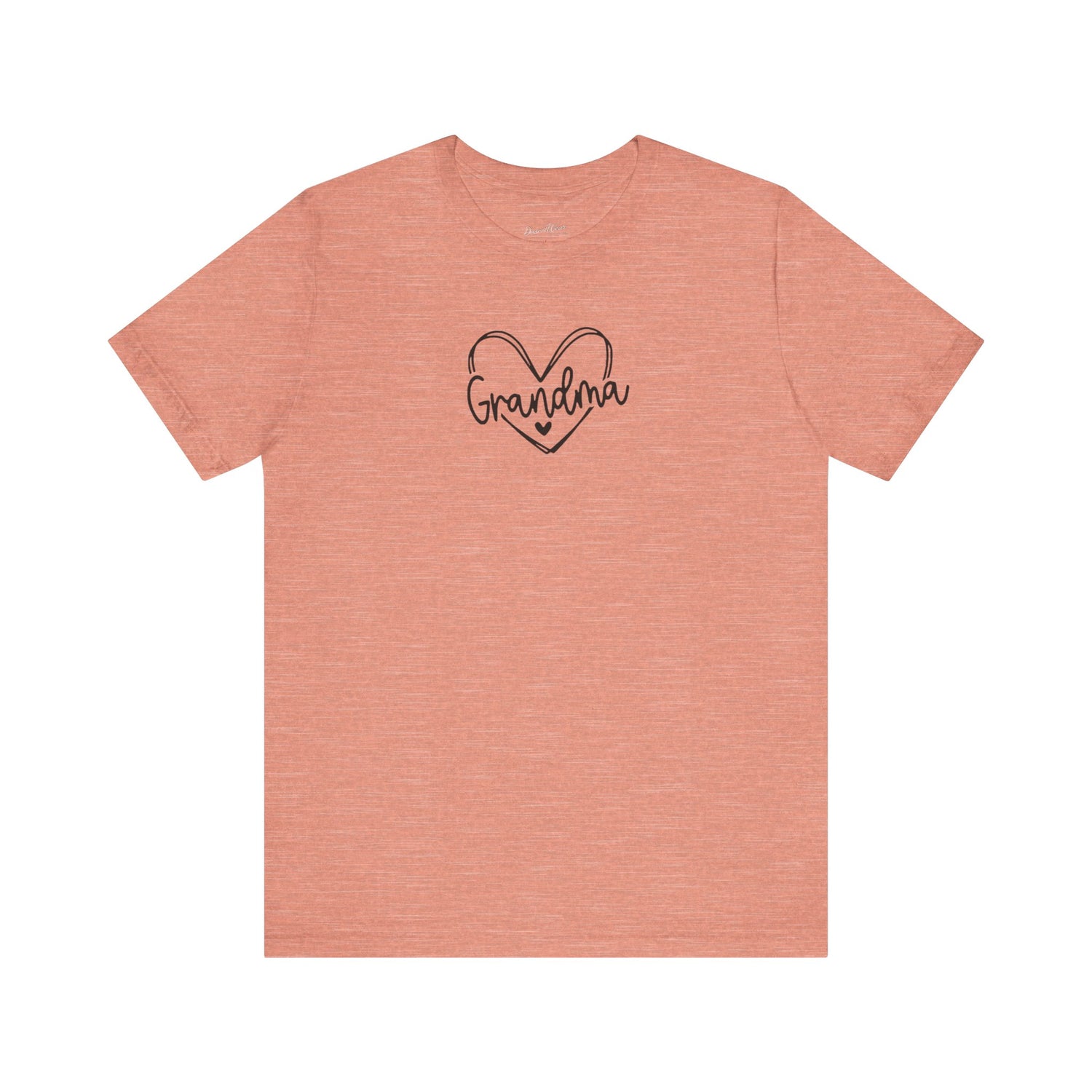 Grandma Trendy Heart Unisex Jersey Tee, Mother&