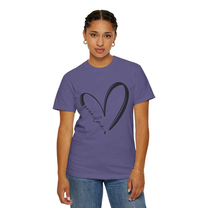 Love Grandma T-Shirt, Unisex Gift for Grandmothers, Casual Tee, Birthday, Mother&