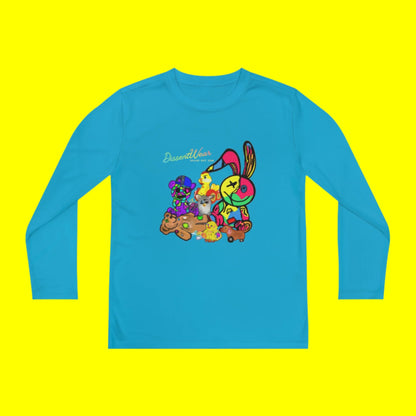 Youth Long Sleeve Tee - Broken Toys Club Hand Drawn