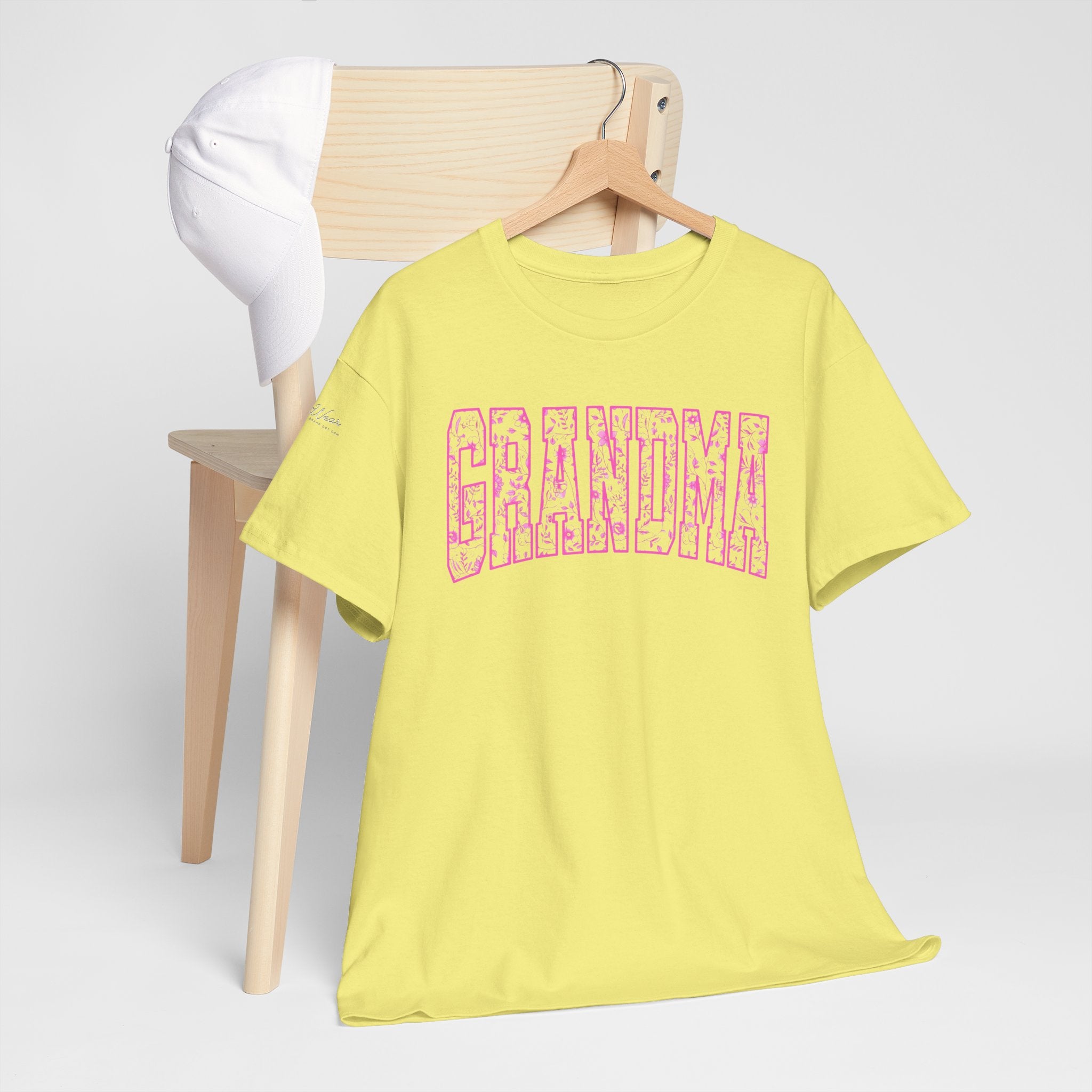 Grandma Tee, Heavy Cotton T-Shirt, Gift for Grandma, Mother&