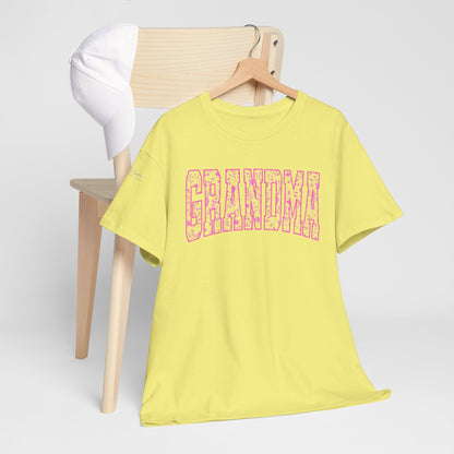 Grandma Tee, kkHeavy Cotton T-Shirt, Gift for Grandma, Mother&