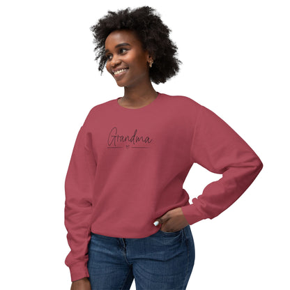 Grandma Sweatshirt, Cozy Crewneck Gift, Lightweight Pullover, Mother&