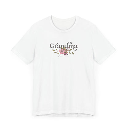 Floral Retro Grandma Tee – Perfect Gift for Mother&