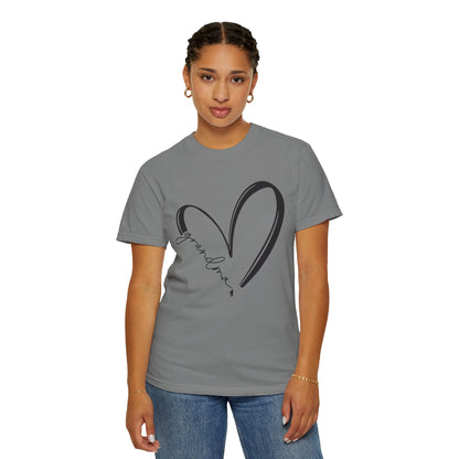 Love Grandma T-Shirt, Unisex Gift for Grandmothers, Casual Tee, Birthday, Mother&