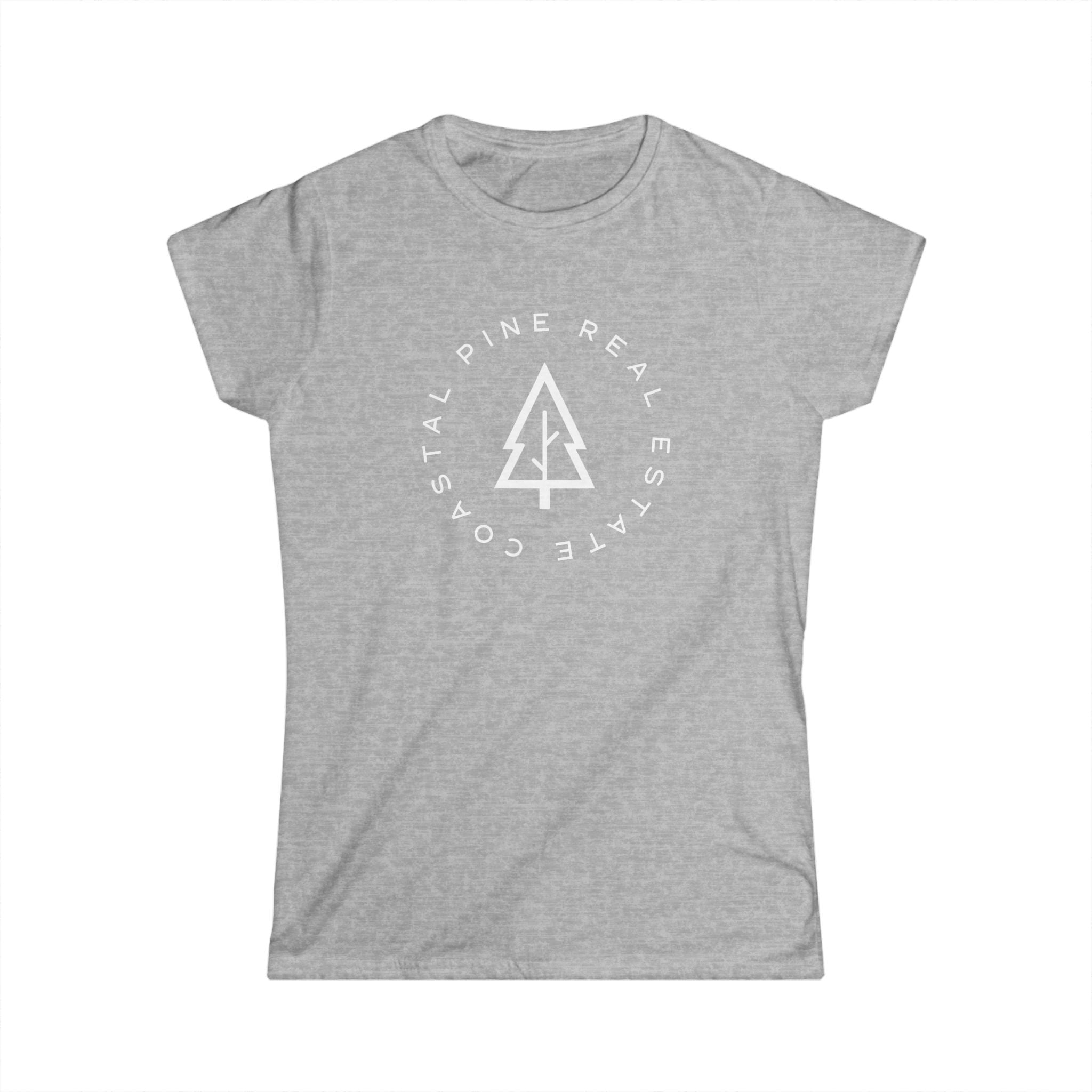 Coastal Pine Real Estate Logo Tee — Women&