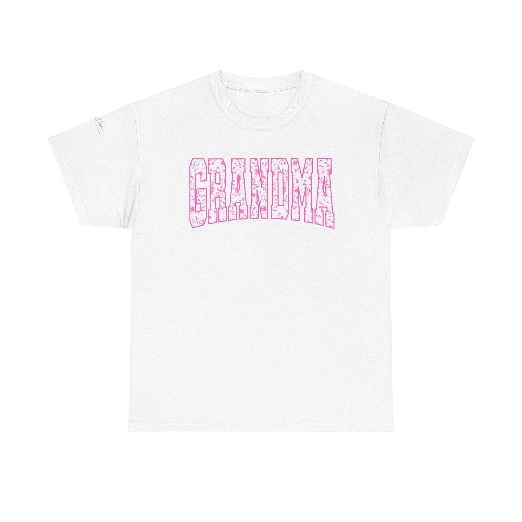 Grandma Tee, Heavy Cotton T-Shirt, Gift for Grandma, Mother&