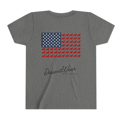 Golden Retriever Patriotic, 4th of July, Red White and Blue, Stars and Stripes, America T shirt Design, Casual Kids T-Shirt, Animal Graphic Tee, Fun Summer Shirt, Great Gift for Kids, Perfect for [...]