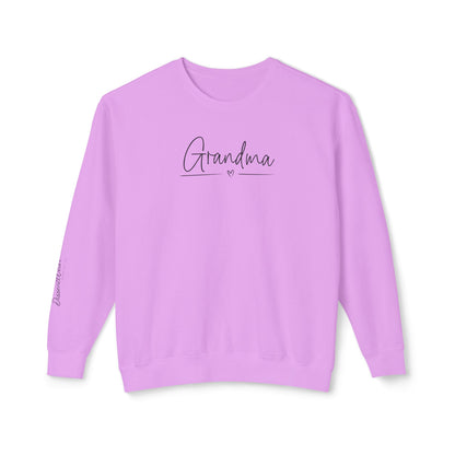 Grandma Sweatshirt, Cozy Crewneck Gift, Lightweight Pullover, Mother&