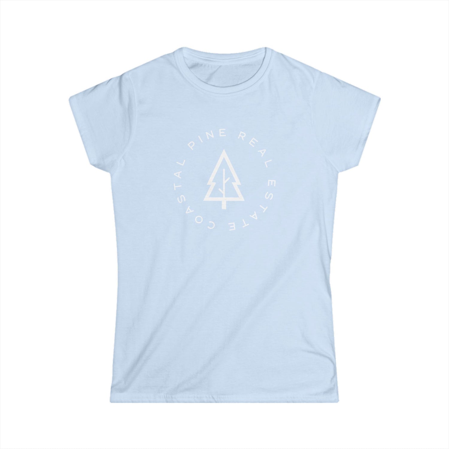 Coastal Pine Real Estate Logo Tee — Women&