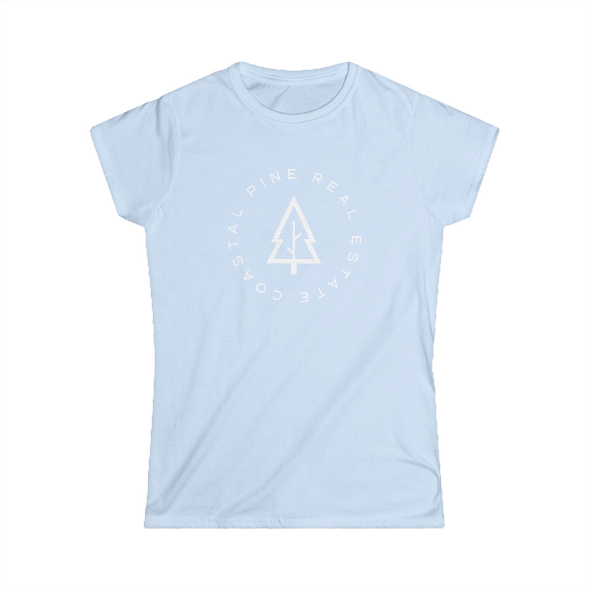 Coastal Pine Real Estate Logo Tee — Women&