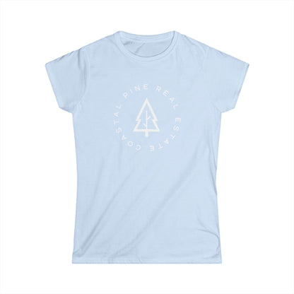 Coastal Pine Real Estate Logo Tee — Women&