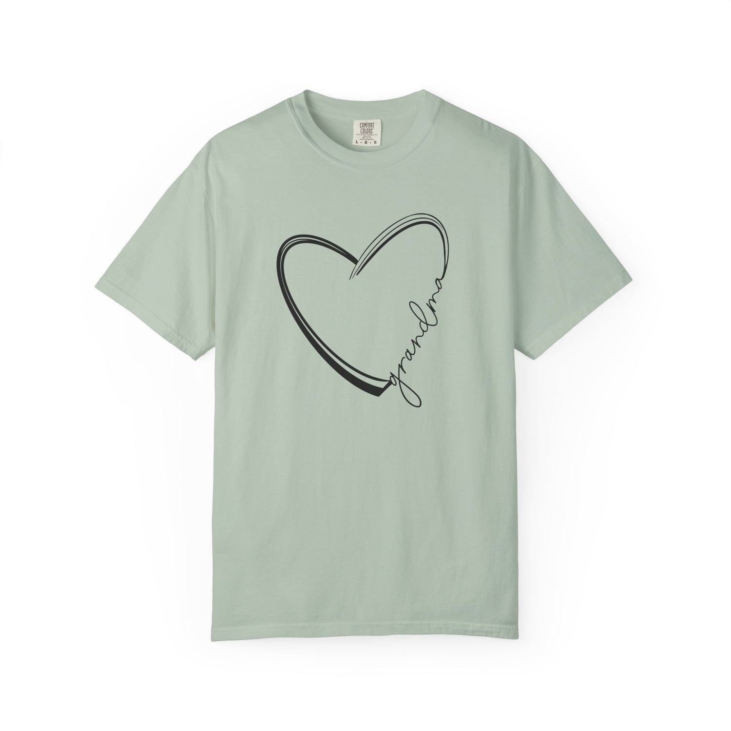 Hand Drawn Grandma Love Heart Unisex T-Shirt | Gift for Grandma | Casual Wear | Mother&
