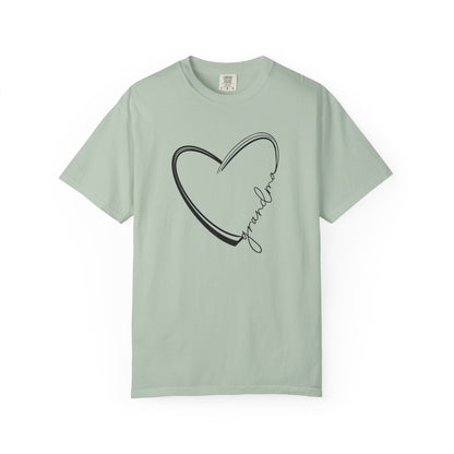 Hand Drawn Grandma Love Heart Unisex T-Shirt | Gift for Grandma | Casual Wear | Mother&