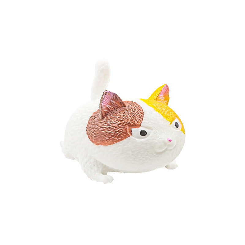 Toy Decompression Angry Cat Pinch Pinch Fun To Vent Cute Big Face Cat Tricking Children&