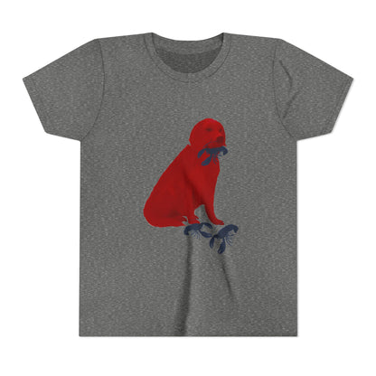 Golden Retriever Patriotic, 4th of July, Red White and Blue, Stars and Stripes, America T shirt Design, Casual Kids T-Shirt, Animal Graphic Tee, Fun Summer Shirt, Great Gift for Kids, Perfect for [...]