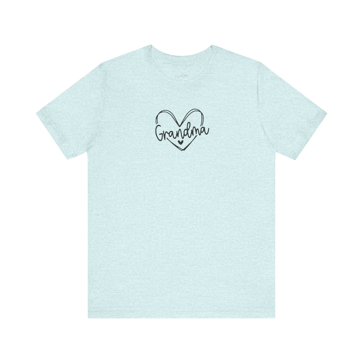 Grandma Trendy Heart Unisex Jersey Tee, Mother&