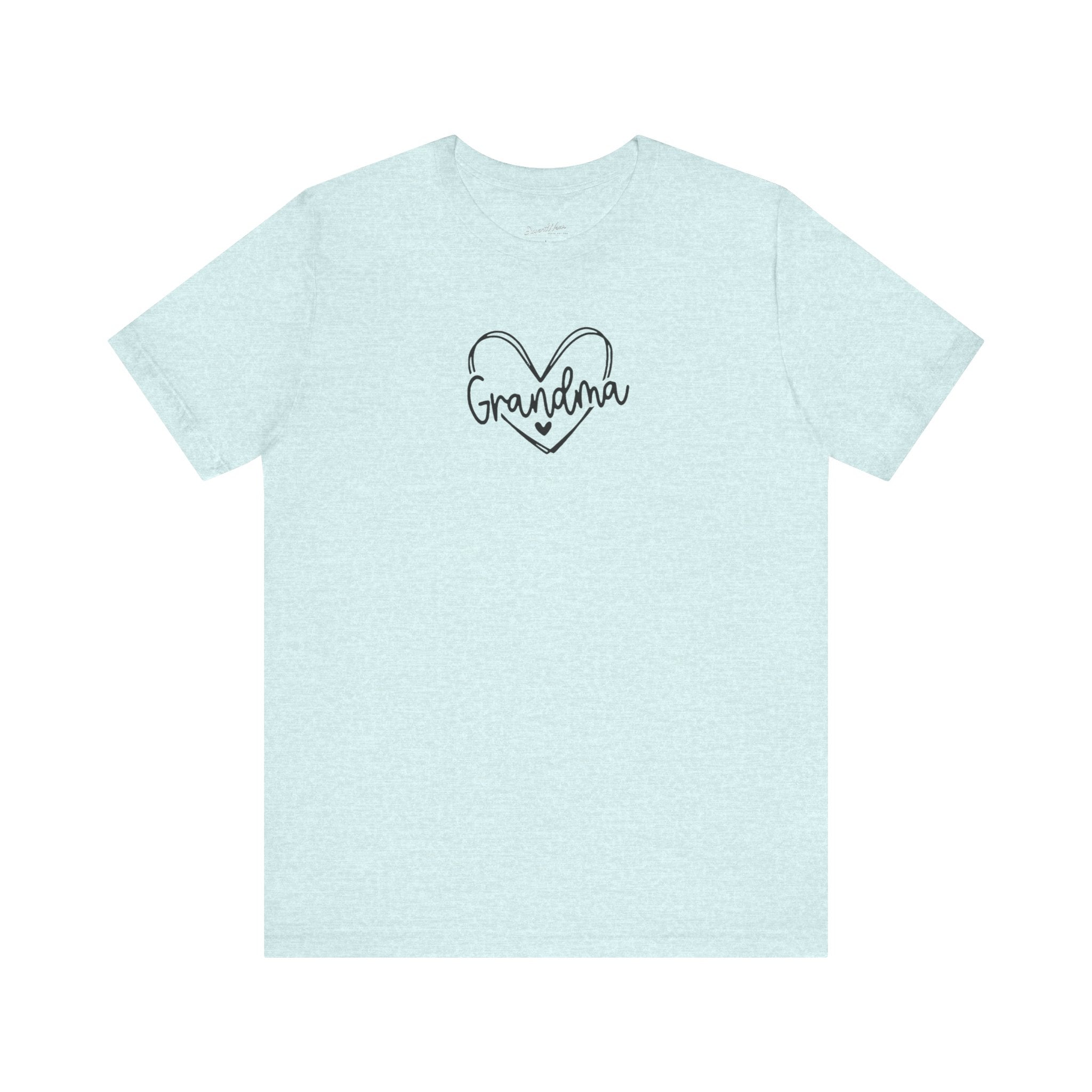 Grandma Trendy Heart Unisex Jersey Tee, Mother&