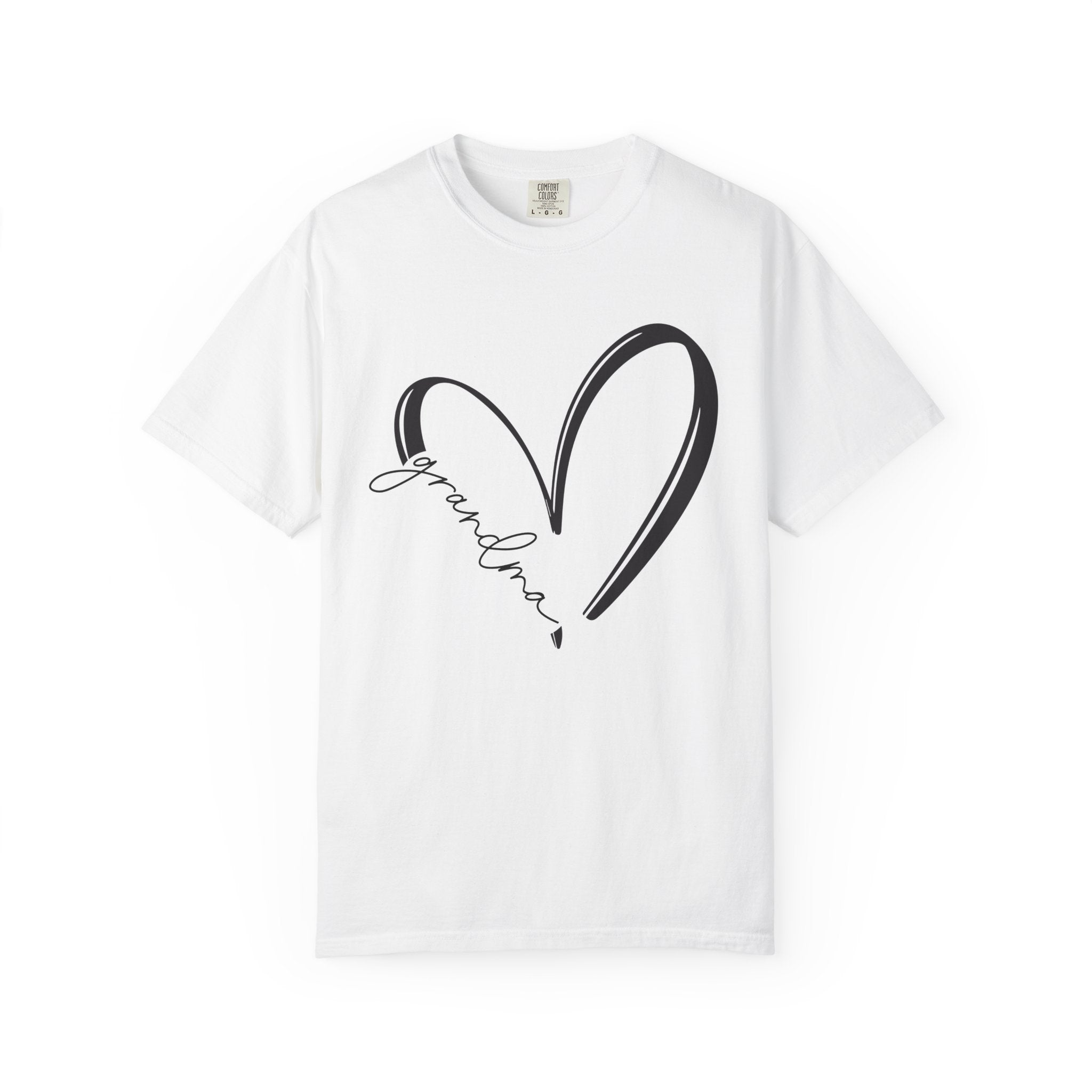 Love Grandma T-Shirt, Unisex Gift for Grandmothers, Casual Tee, Birthday, Mother&