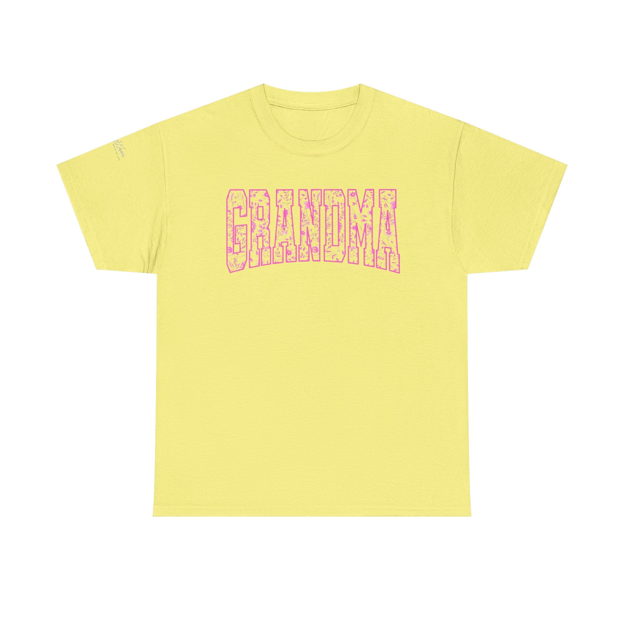 Grandma Tee, Heavy Cotton T-Shirt, Gift for Grandma, Mother&