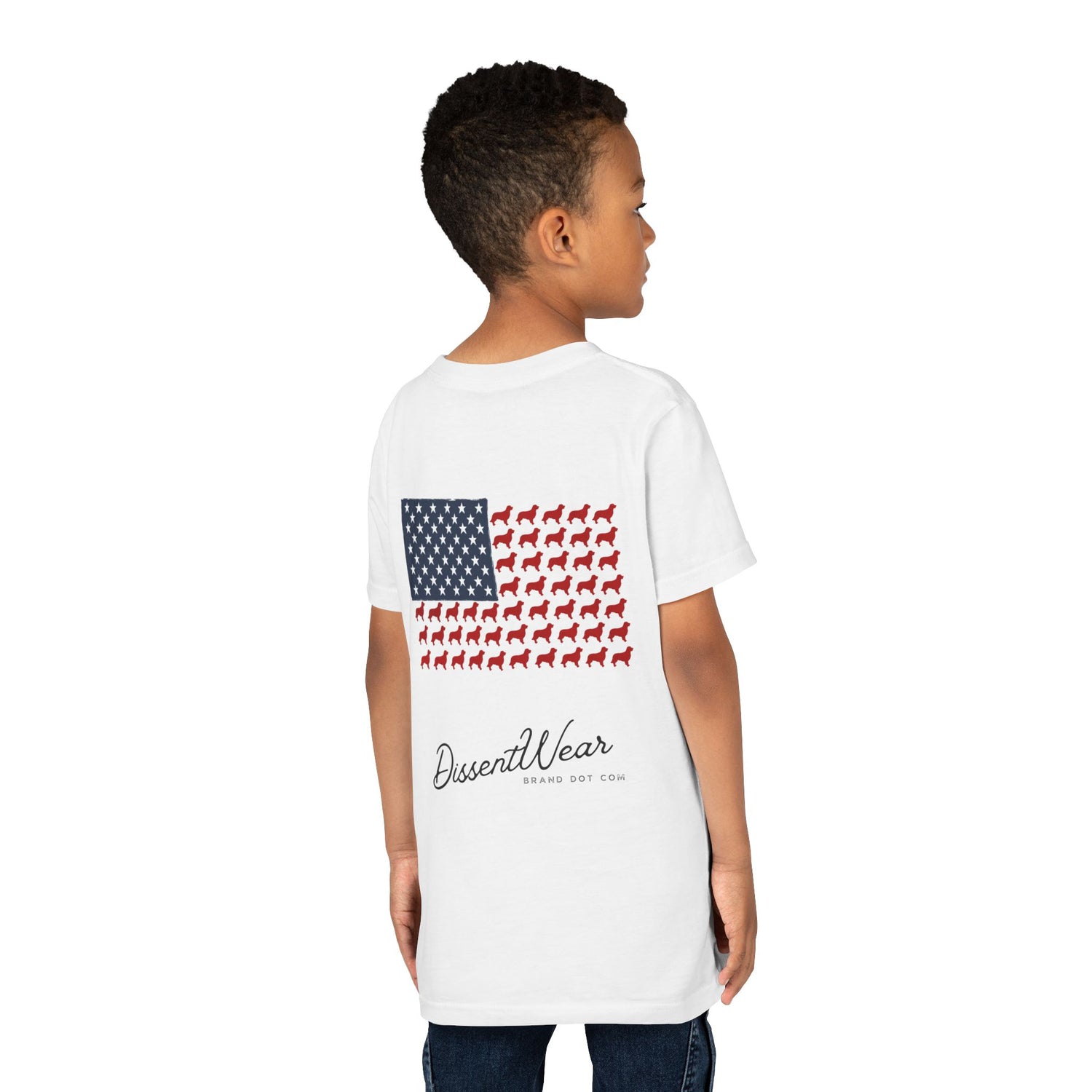 Golden Retriever Patriotic, 4th of July, Red White and Blue, Stars and Stripes, America T shirt Design, Casual Kids T-Shirt, Animal Graphic Tee, Fun Summer Shirt, Great Gift for Kids, Perfect for [...]