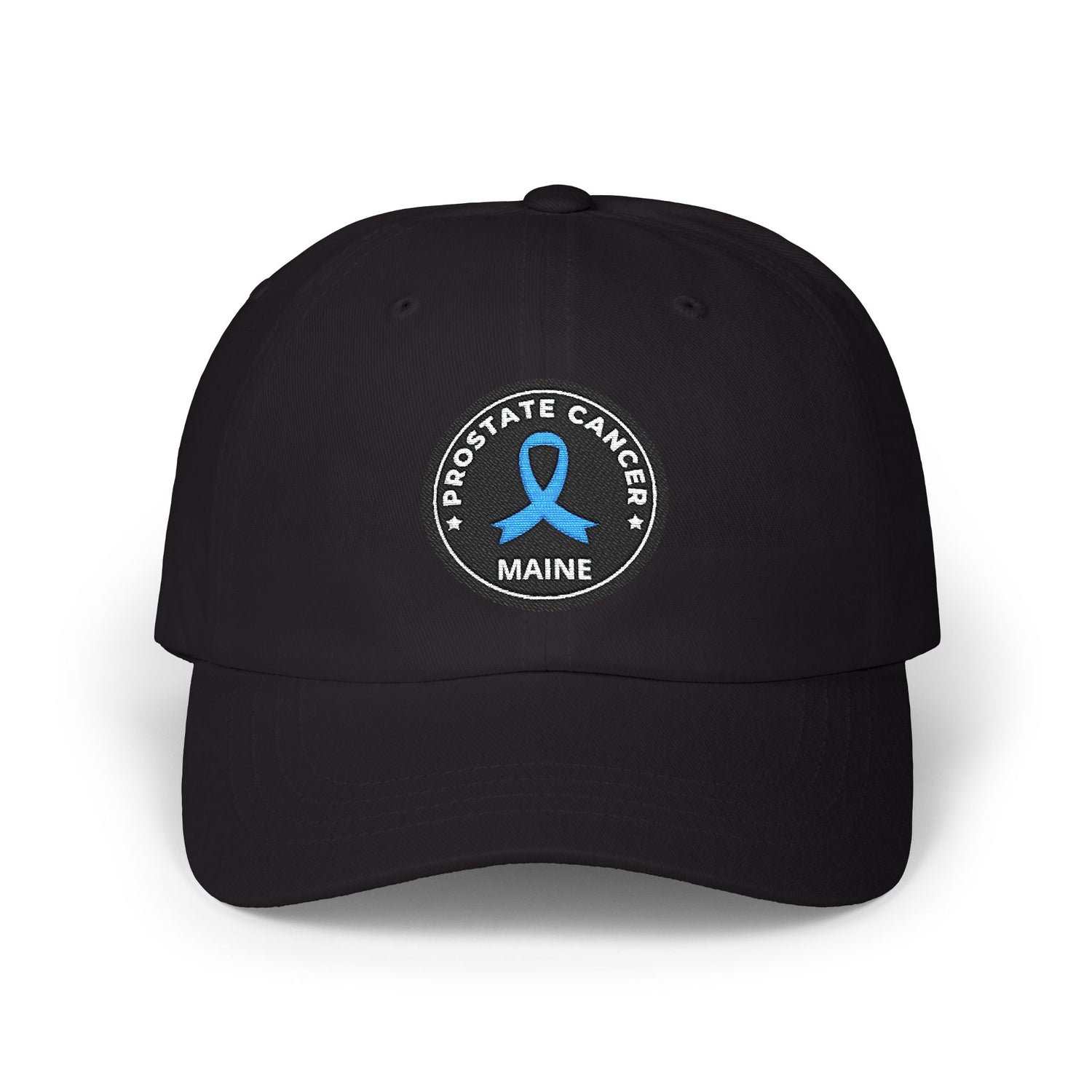 Prostate Cancer Awareness Dad Cap | Classic White Hat for Support, Gifts, Fundraisers, Awareness Events, Everyday Wear