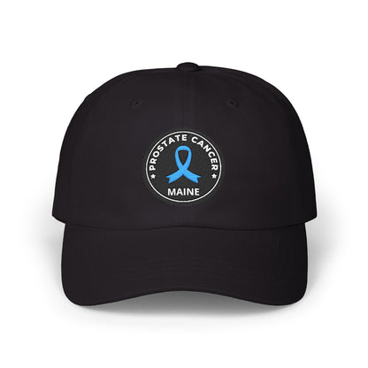 Prostate Cancer Awareness Dad Cap | Classic White Hat for Support, Gifts, Fundraisers, Awareness Events, Everyday Wear