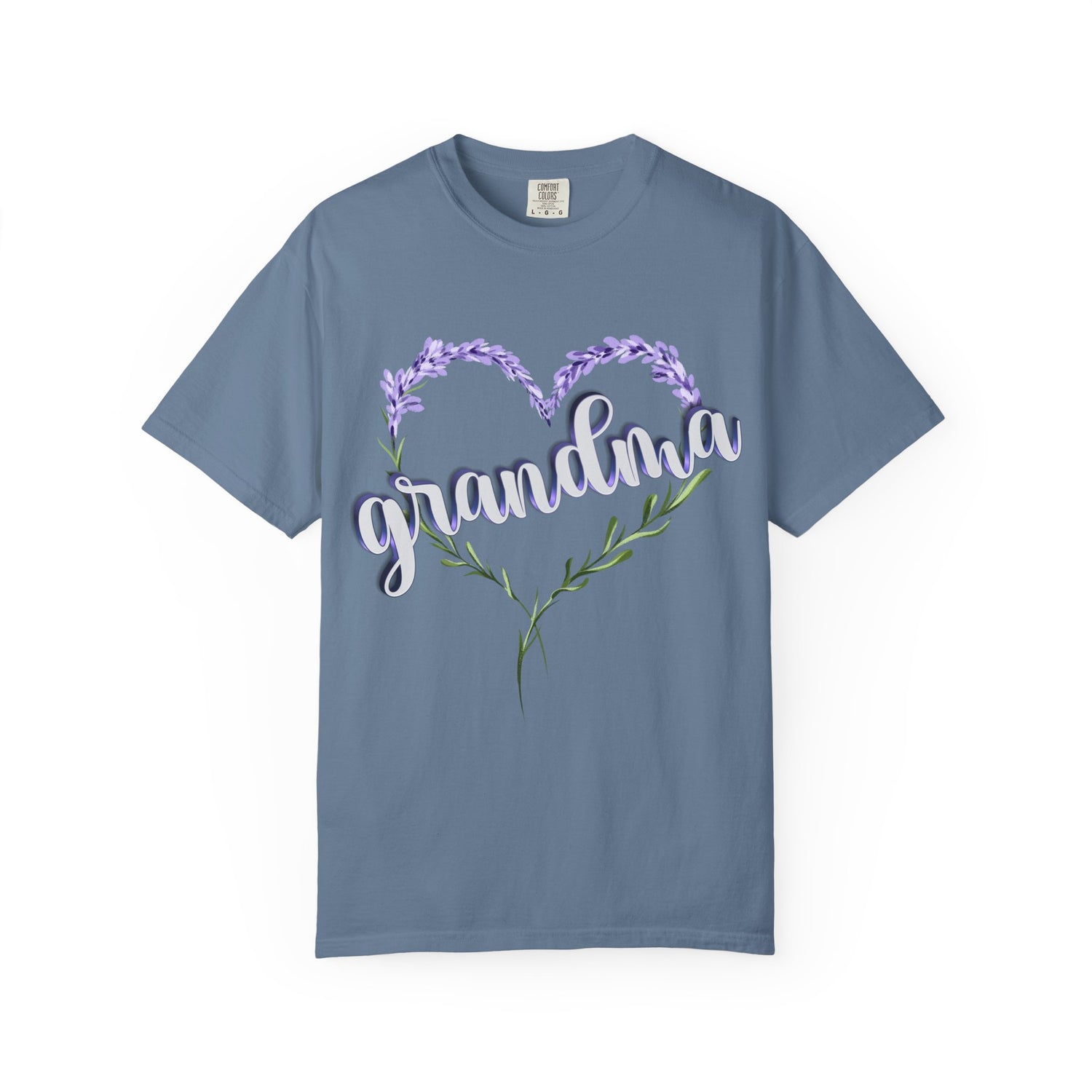 Grandma Purple Flower 3D T-Shirt, Gift for Grandmother, Mother&