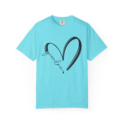 Love Grandma T-Shirt, Unisex Gift for Grandmothers, Casual Tee, Birthday, Mother&