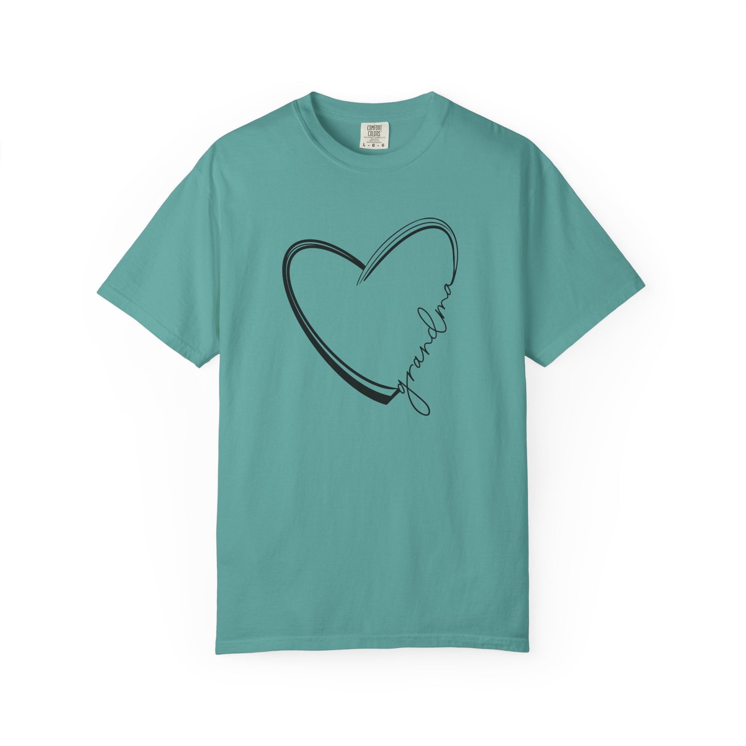 Hand Drawn Grandma Love Heart Unisex T-Shirt | Gift for Grandma | Casual Wear | Mother&