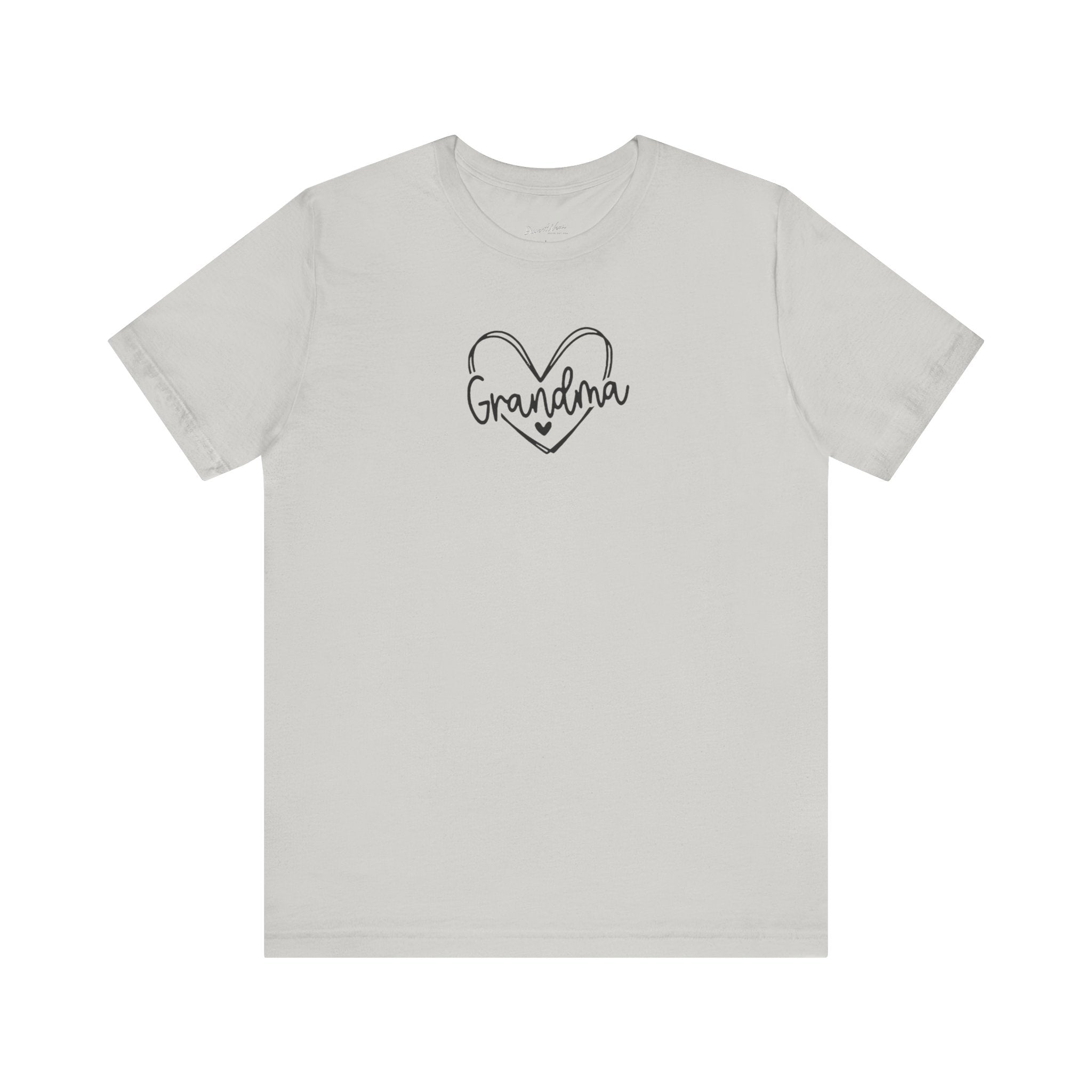 Grandma Trendy Heart Unisex Jersey Tee, Mother&
