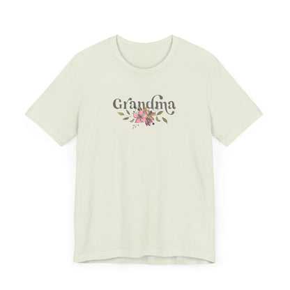 Floral Retro Grandma Tee – Perfect Gift for Mother&