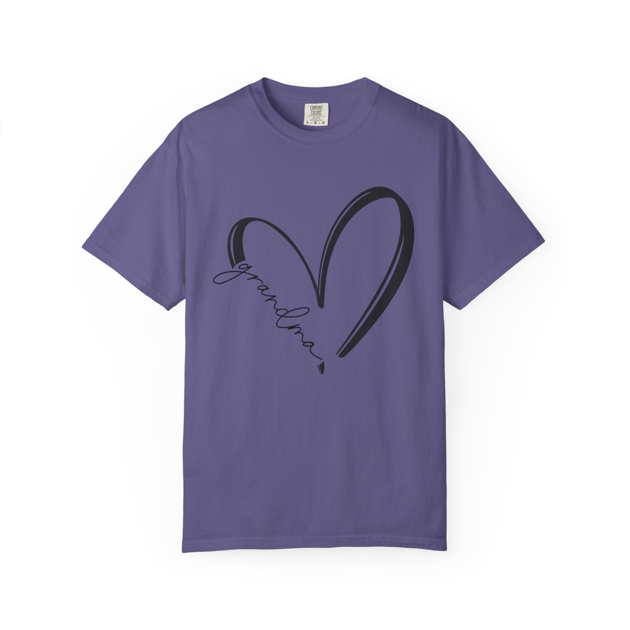 Love Grandma T-Shirt, Unisex Gift for Grandmothers, Casual Tee, Birthday, Mother&