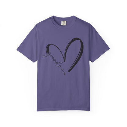 Love Grandma T-Shirt, Unisex Gift for Grandmothers, Casual Tee, Birthday, Mother&