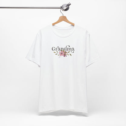 Floral Retro Grandma Tee – Perfect Gift for Mother&
