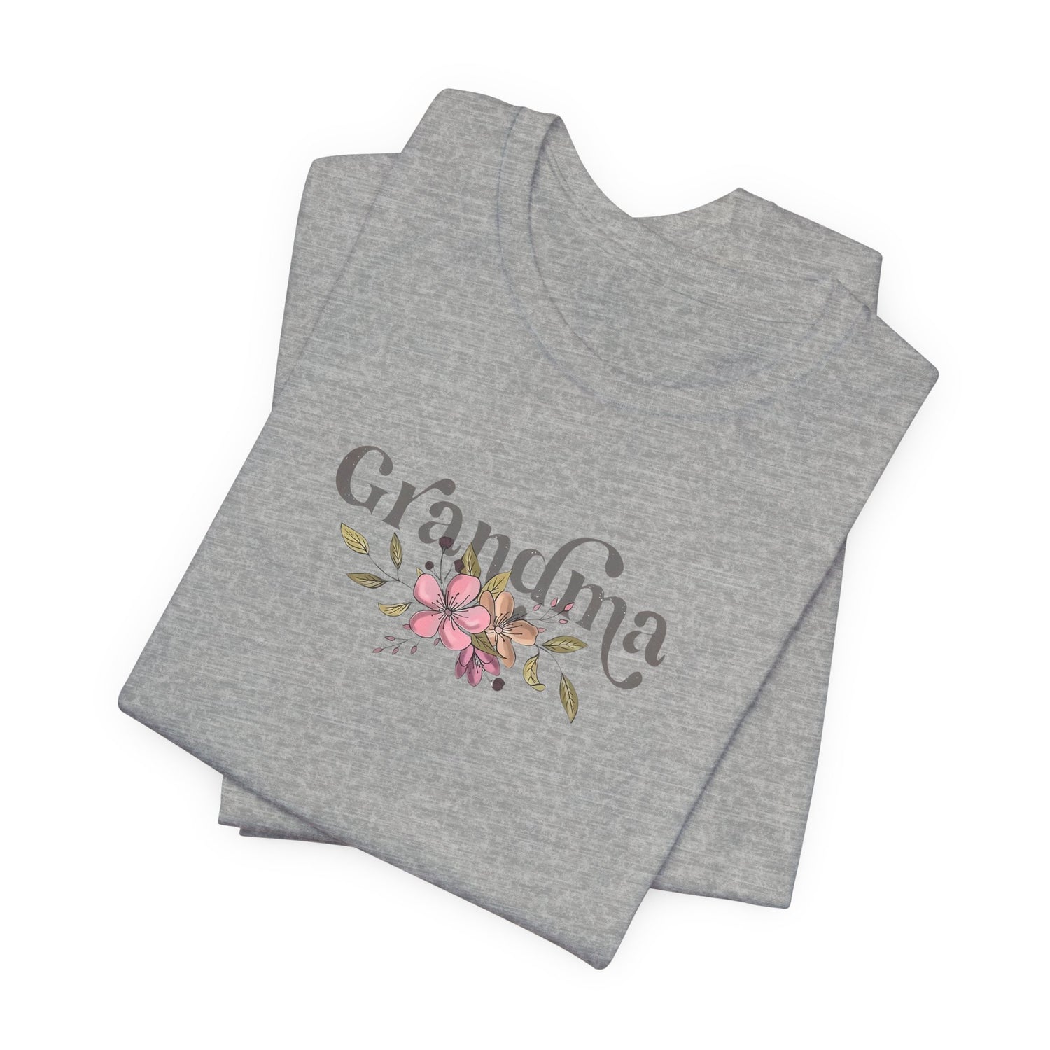 Floral Retro Grandma Tee – Perfect Gift for Mother&