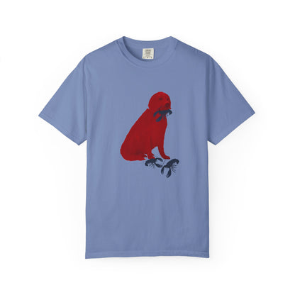 Patriotic Graphic T-Shirt Featuring Golden Retriever Design, Red White and Blue, 4th of July, Flag,  Unisex Tee for Casual Wear, Animal Lover Gift, Independence Day Celebration, [...]