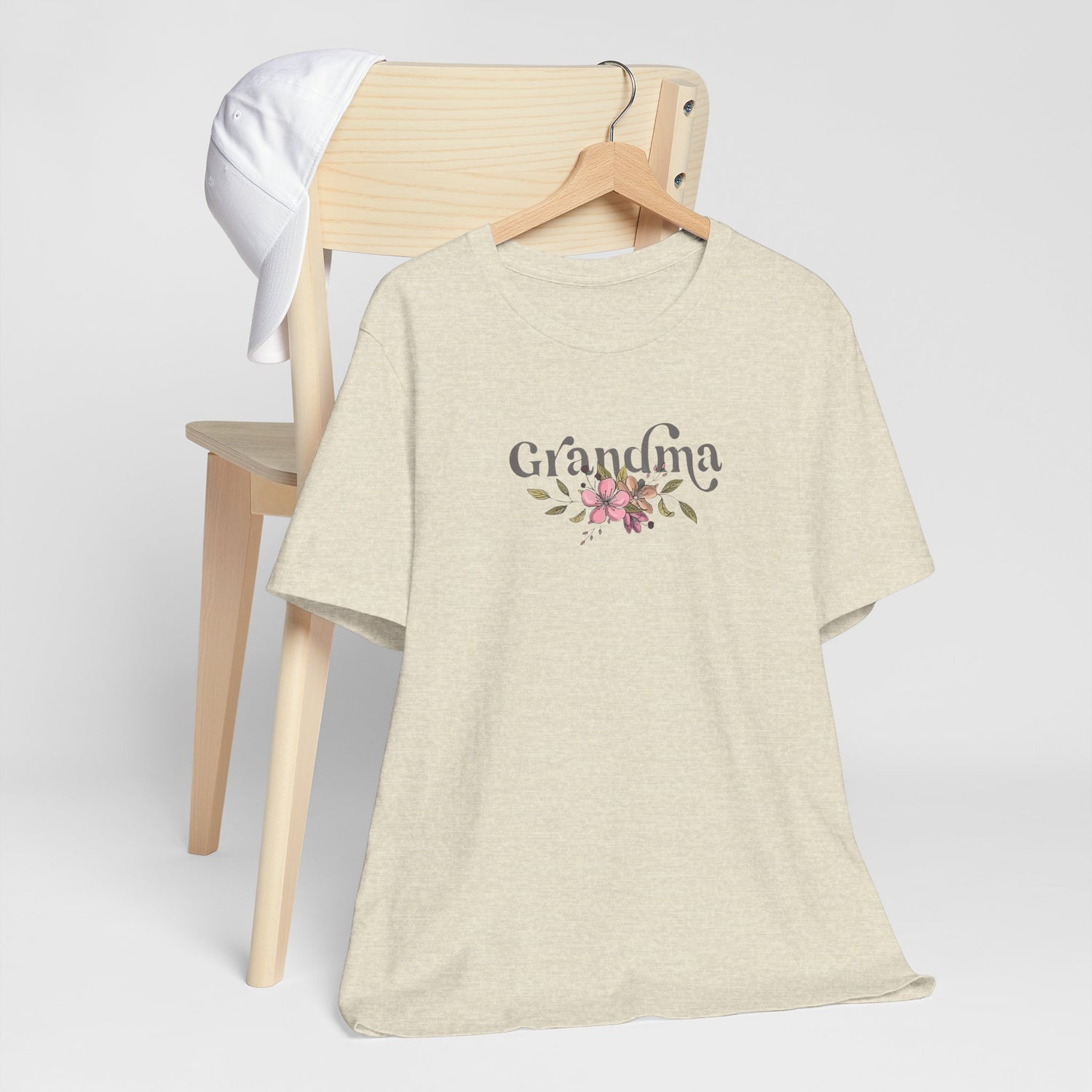 Floral Retro Grandma Tee – Perfect Gift for Mother&