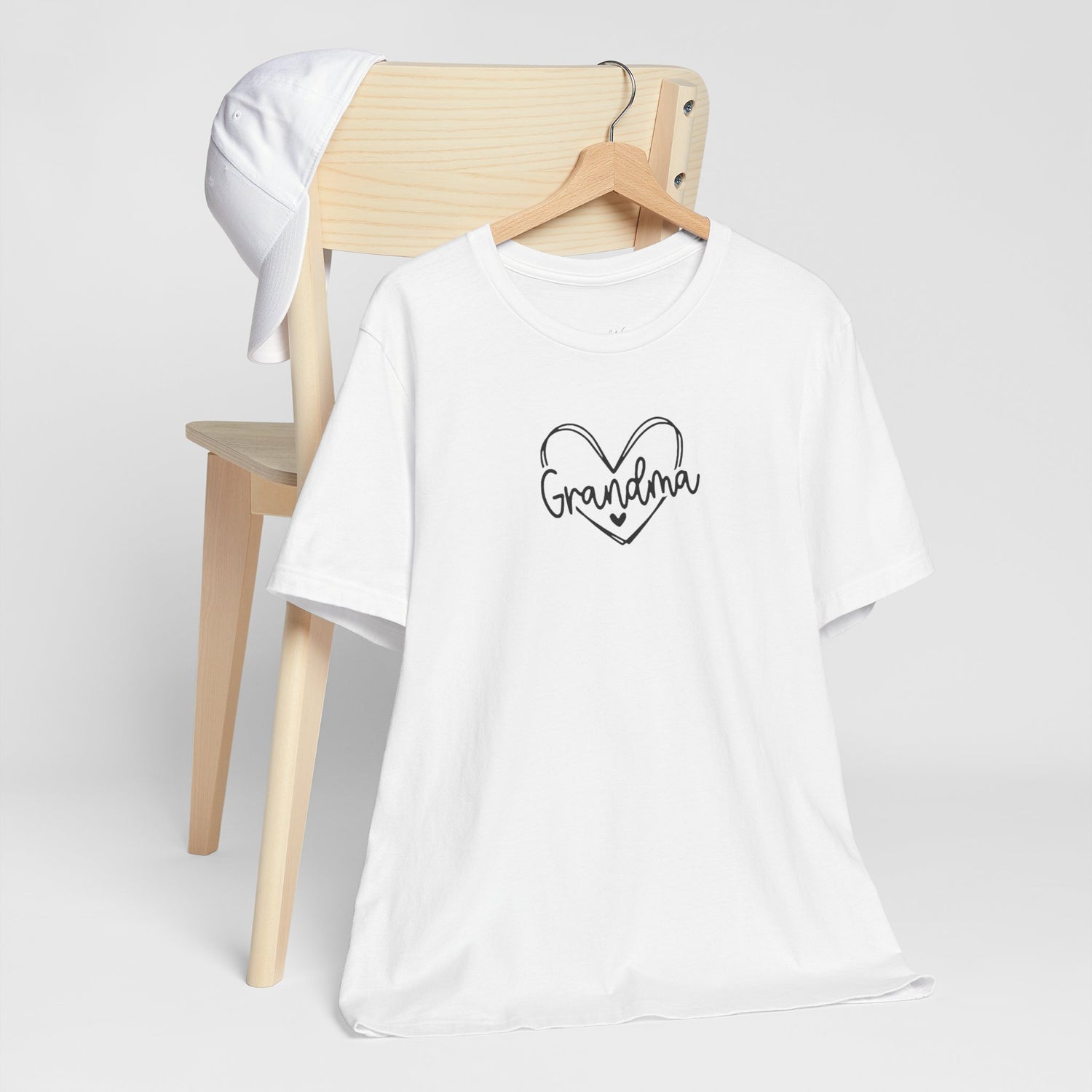Grandma Trendy Heart Unisex Jersey Tee, Mother&