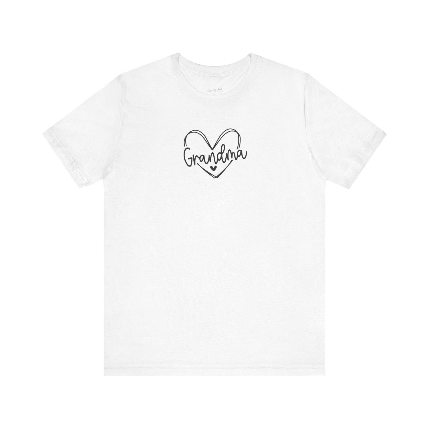 Grandma Trendy Heart Unisex Jersey Tee, Mother&