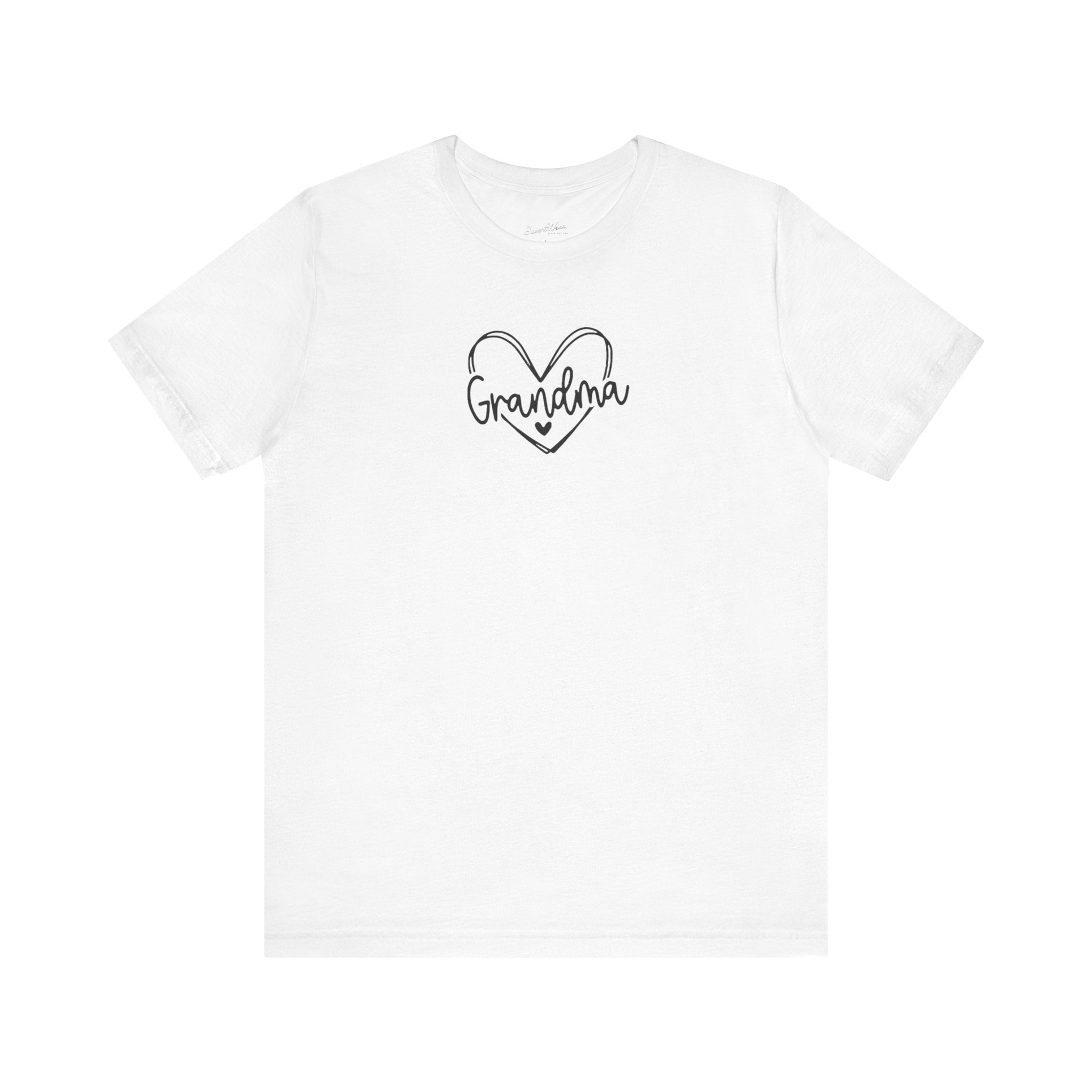 Grandma Trendy Heart Unisex Jersey Tee, Mother&