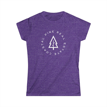 Coastal Pine Real Estate Logo Tee — Women&